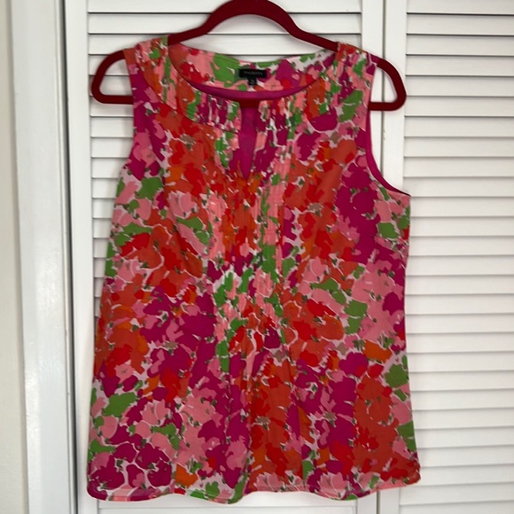 Talbots Colorful Tank Top - Picture 1 of 5